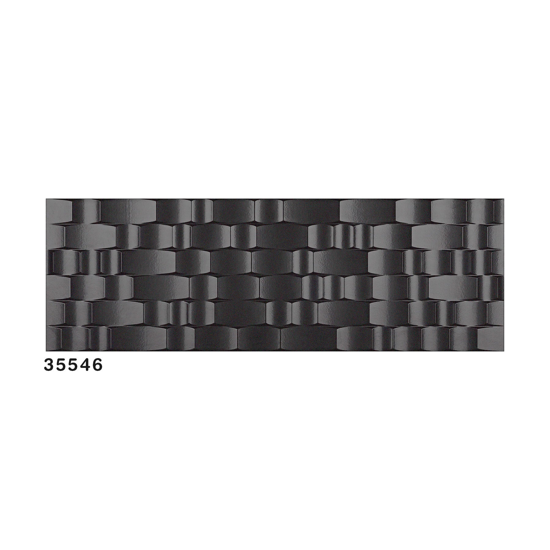 Revestimiento Acetinado 30X90 "A" Black Parkour Matt Ret