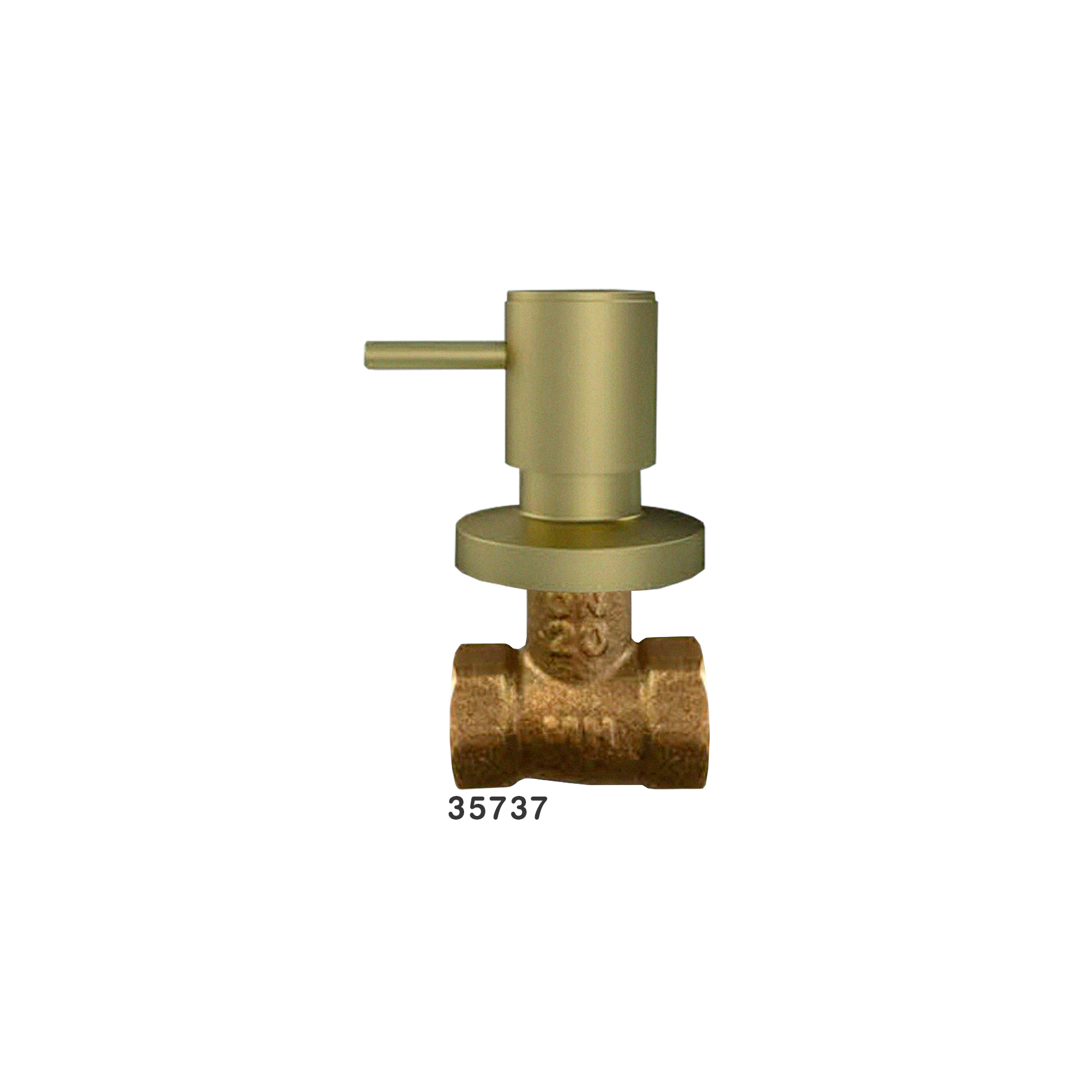 Registro De Presion 1404 C90 3/4 Gold