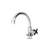 Canilla Cocina/Mesa 1168 ABS 1/4 V.1/2 Cromado C23
