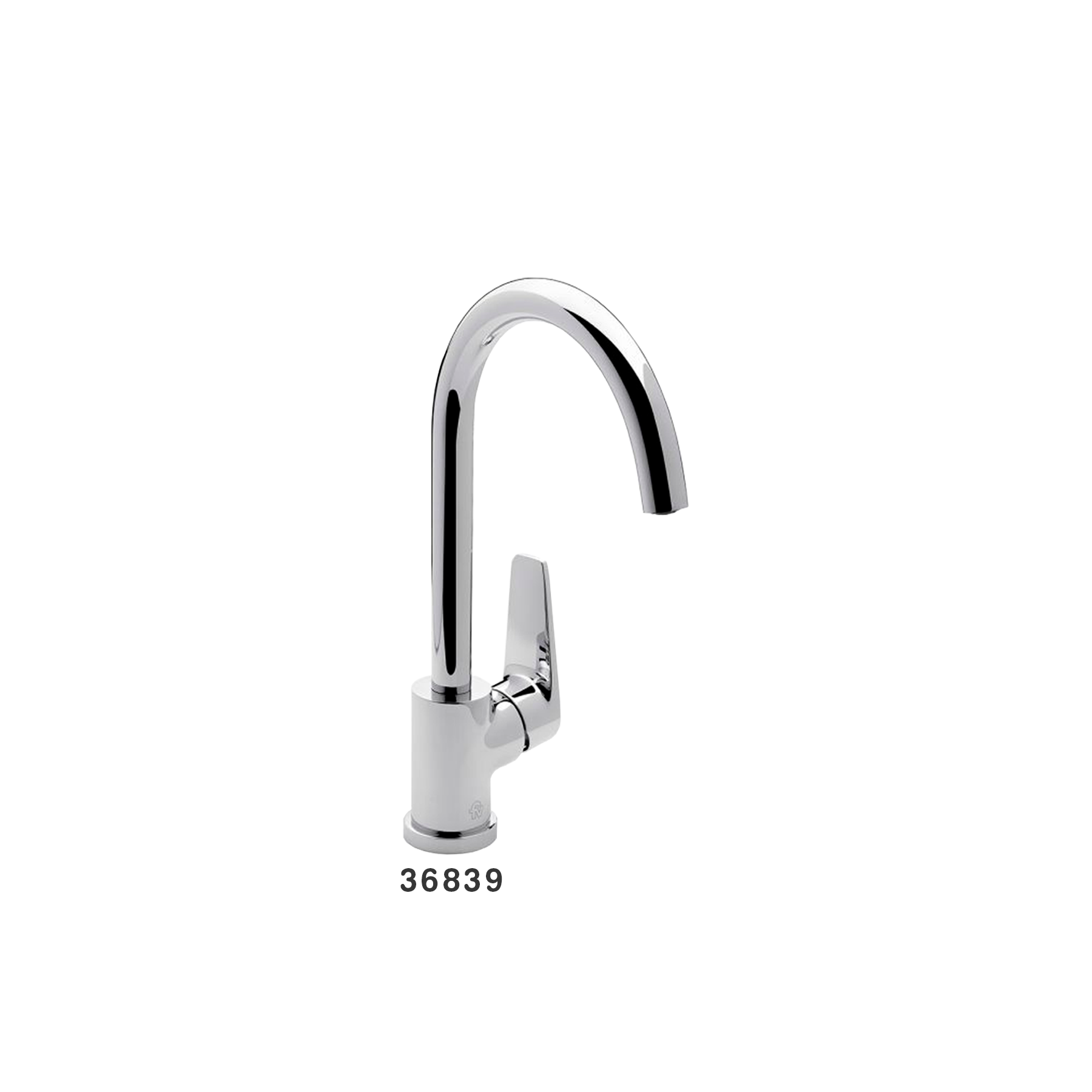 Mezclador de Mesa Monoc. Para Cocina Zoe Cromado Pico Móvil