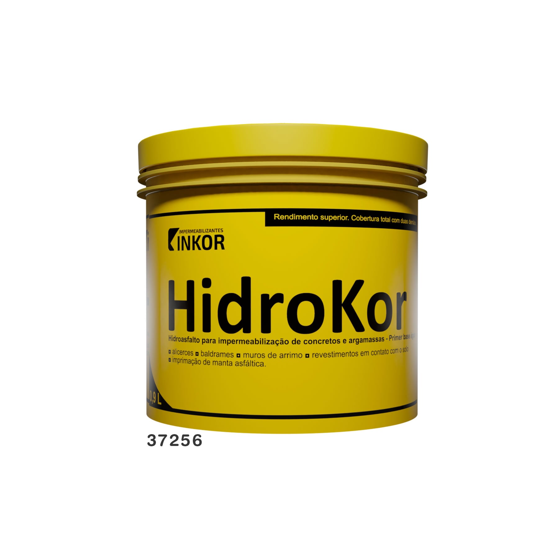 Inkor Impermeabilizante Emulsión Asfaltica Hidrokor 18 Litros
