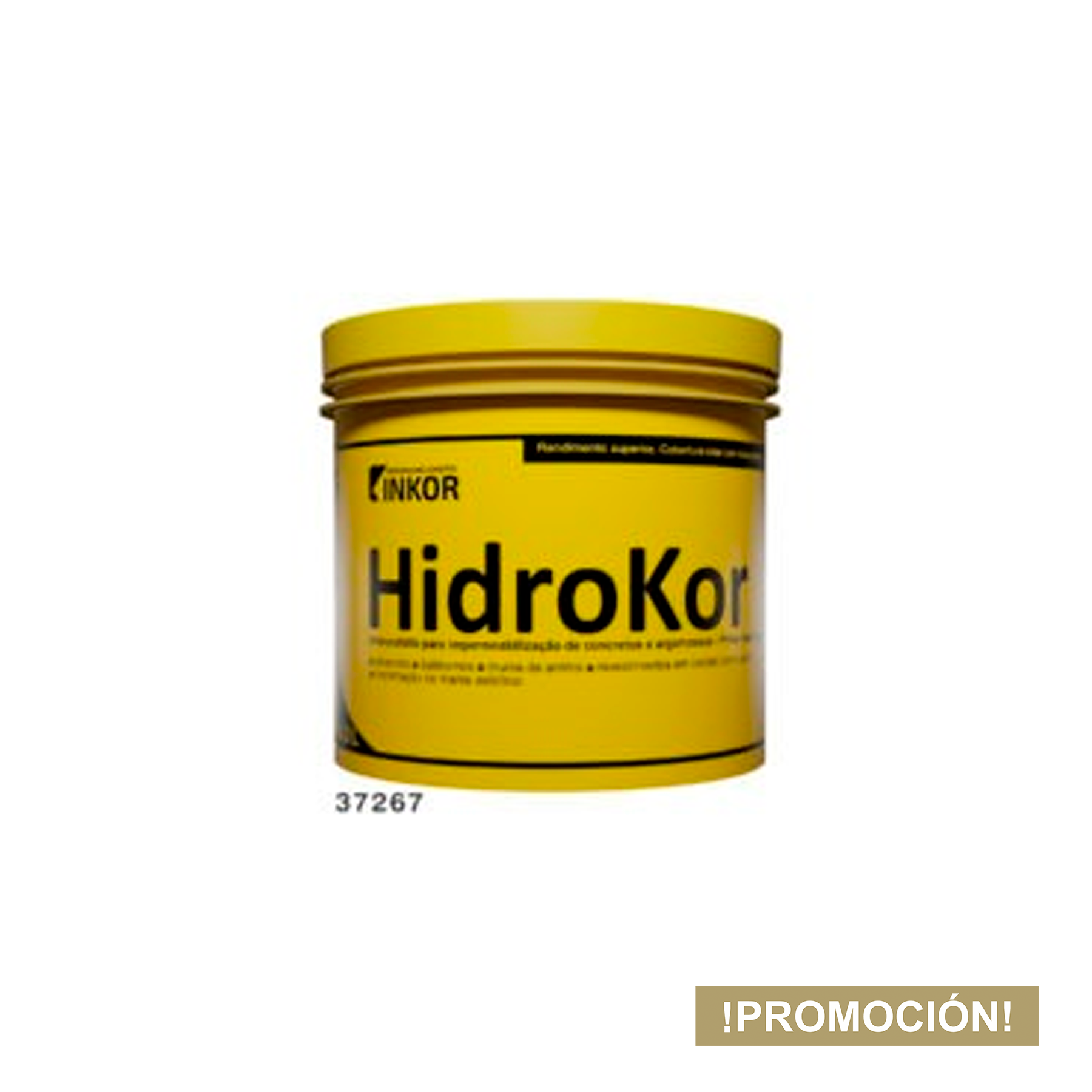 Inkor Impermeabilizante Emulsión Asfaltica Hidrokor 1 Litro