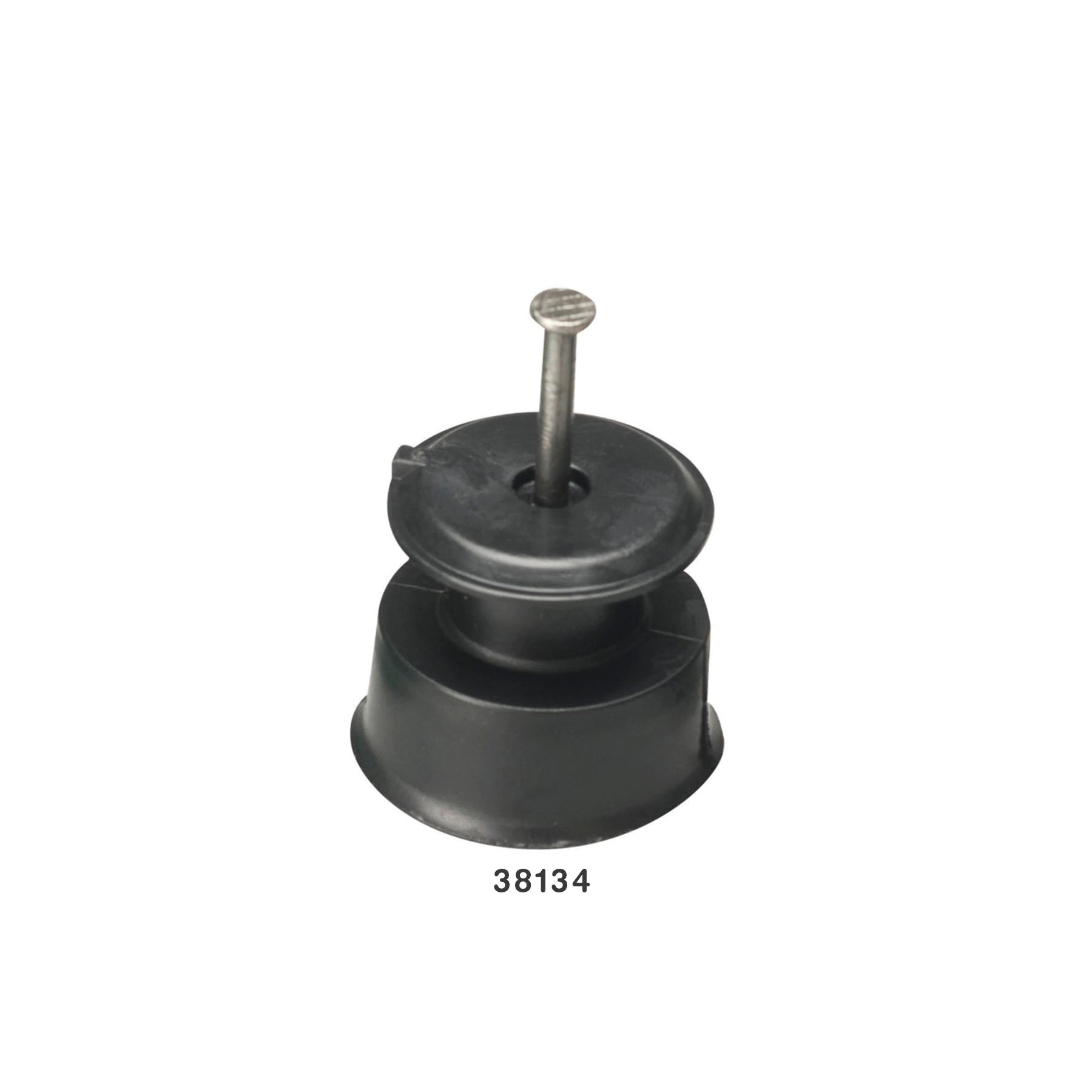 Acc-Isolador Plastico Negro 30X30