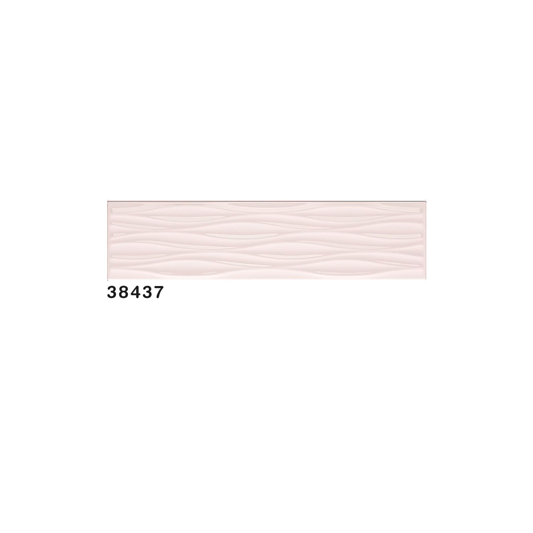 Revestimiento Bri 10X40 "A" Krea Ripple Rose Bold