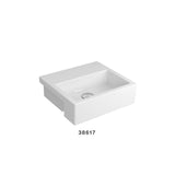 Cuba Semi Embutir 36X32,5 Blanco L.733.17