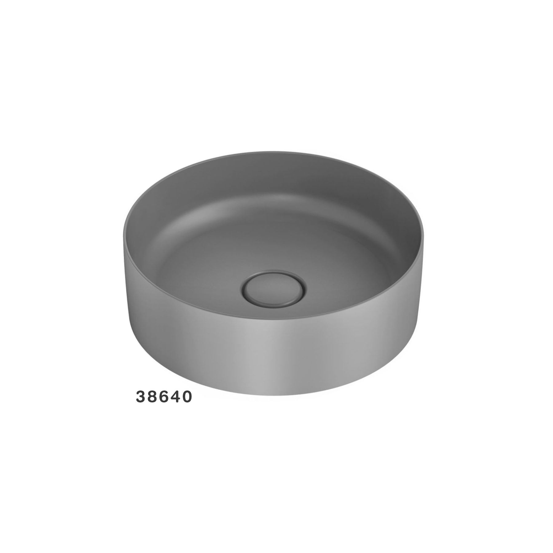 Cuba Apoyo Redonda 390 P2 Platinum Gris Matte