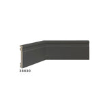 Ruffino Rodape Frisado Gris 10X2.40