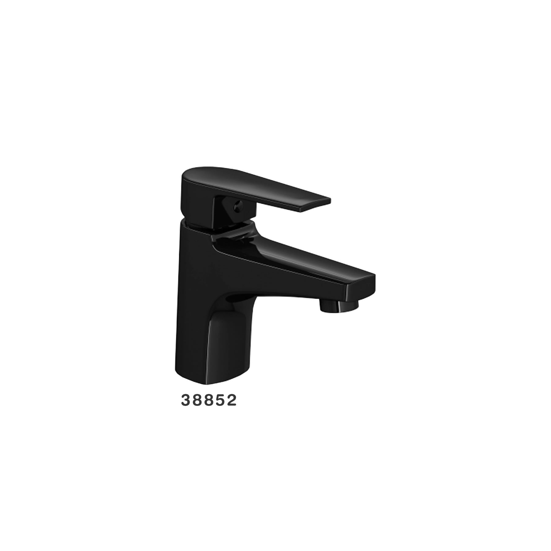 Mezclador De Mesa Mono Para Lavado Level-Blanco Negro Bri