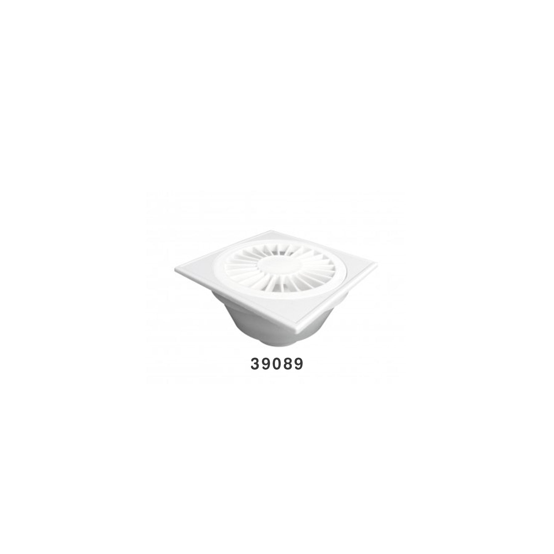 Acc-Ralo Sifonado Cuadrado Blanco 100X40MM Con Sal Late