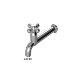 Canilla Para Tanque De Pared 1159 ABS Con Pico 1/2 Cromado C33