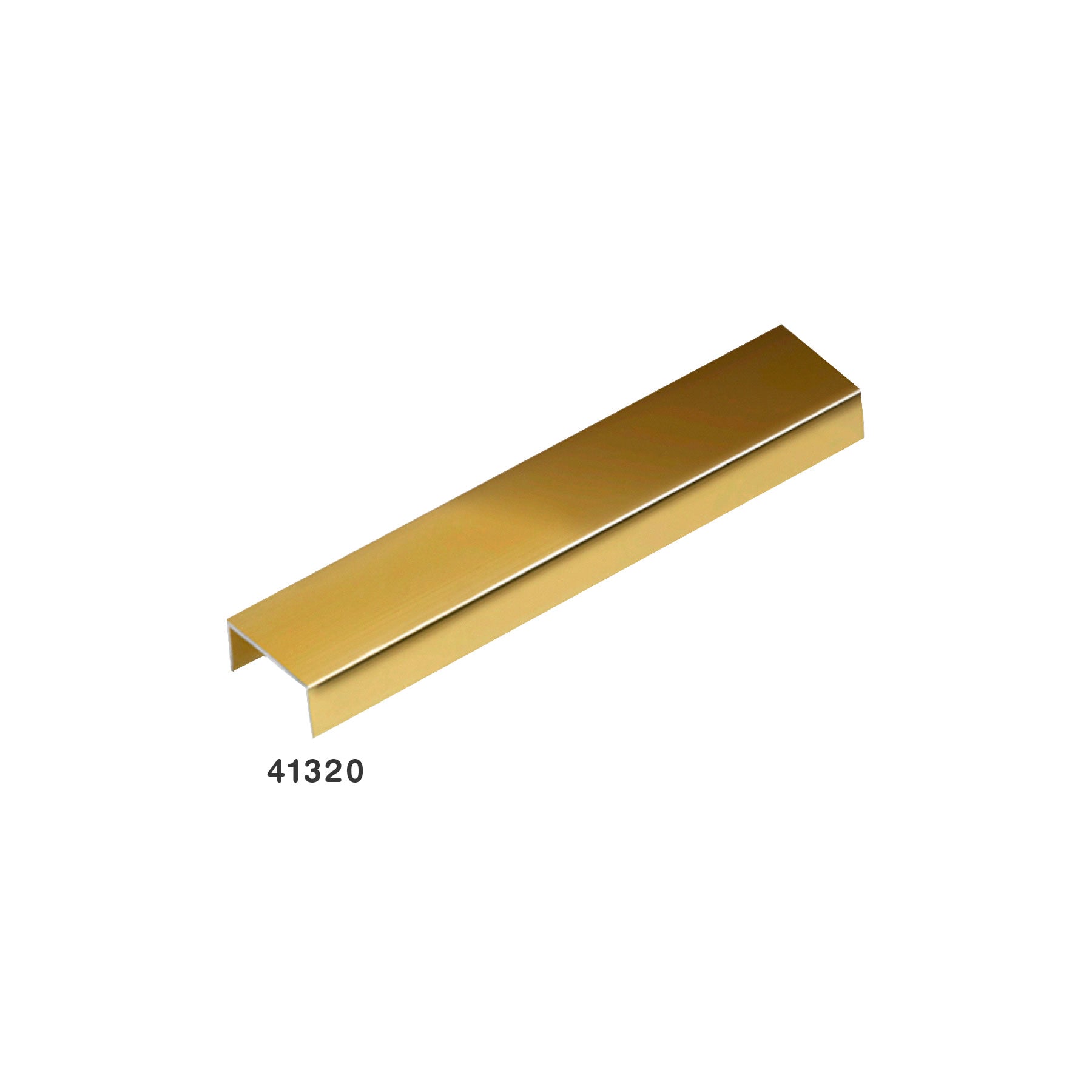Perfil Luxor Golden Matte10X20MMX3 Metros