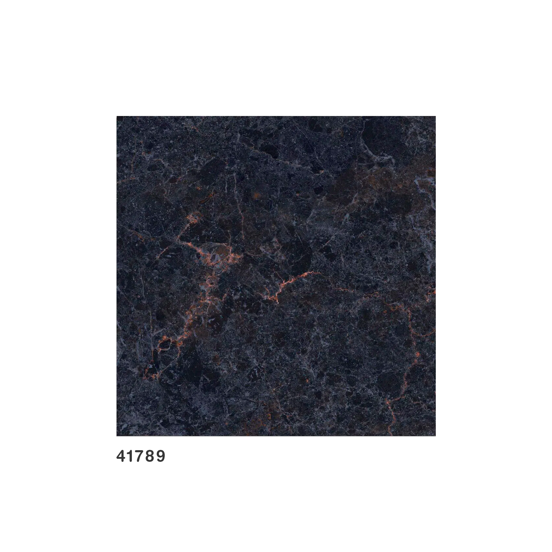 Porcelanato Natural "A" 90X90 Ámbar Black Matte Retificado