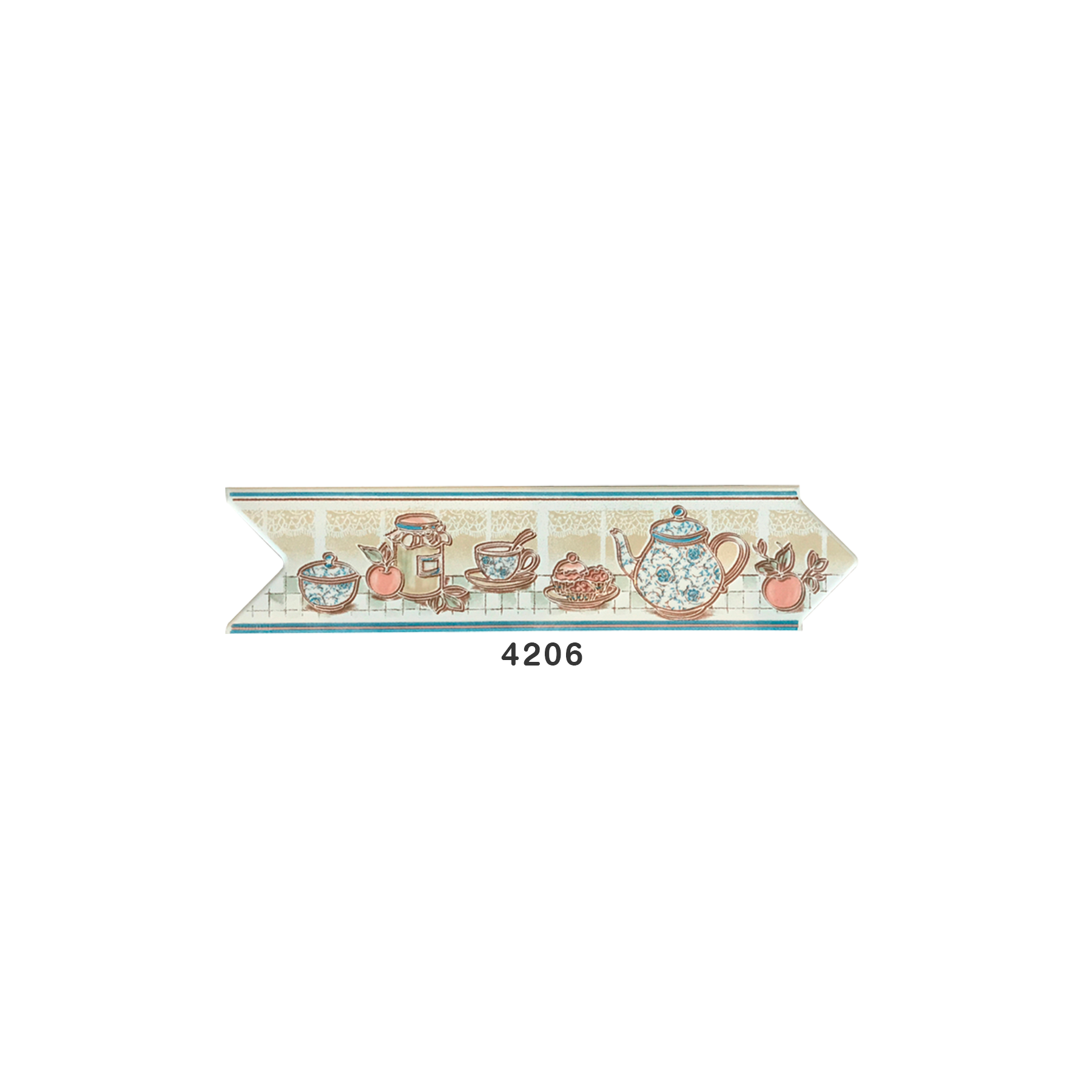 Franja 8X30 Delicate Grey