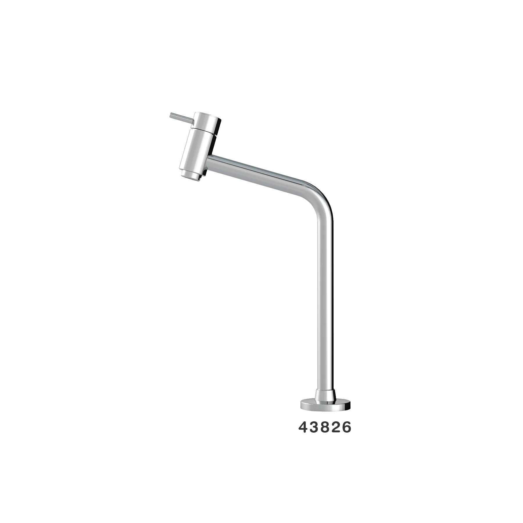 Canilla Para Lavatorio de Mesa 1035 Cocina 1/4-1/2 Cromado Classic