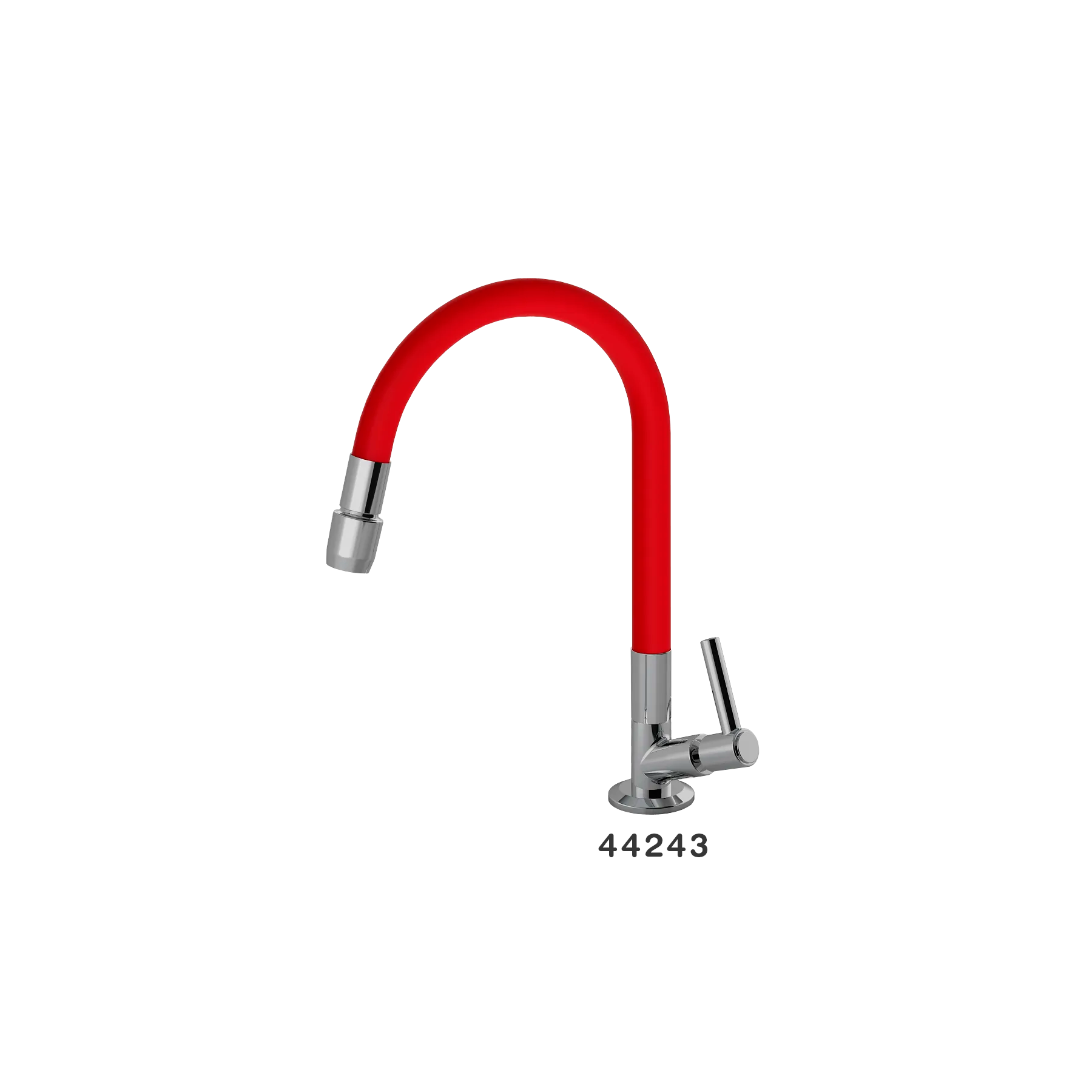 Canilla Para Cocina de Mesa 1168 Aquaduo Rojo 1/4V C70