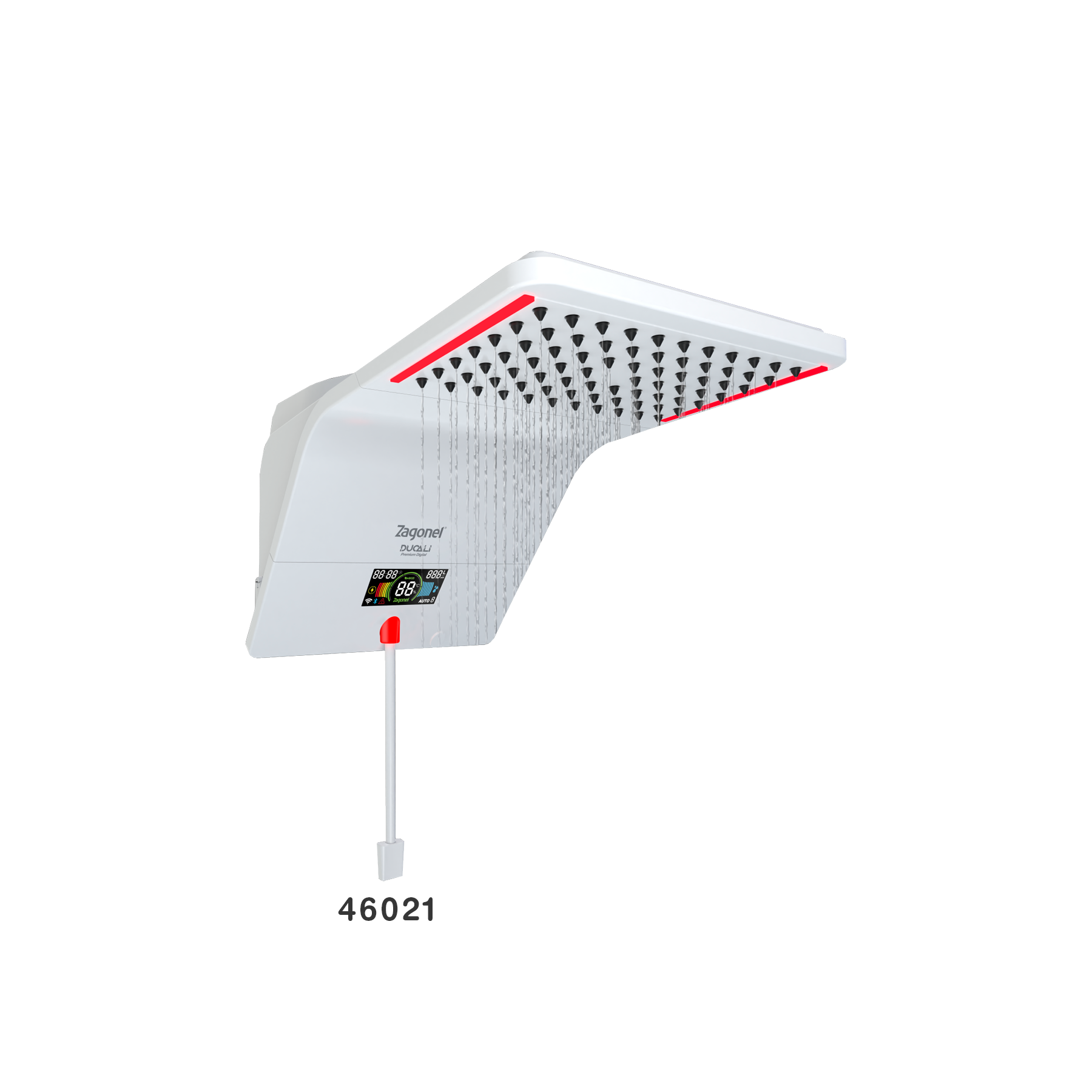 Ducha Electrónica Ducali Premium 7500W 220V Blanco