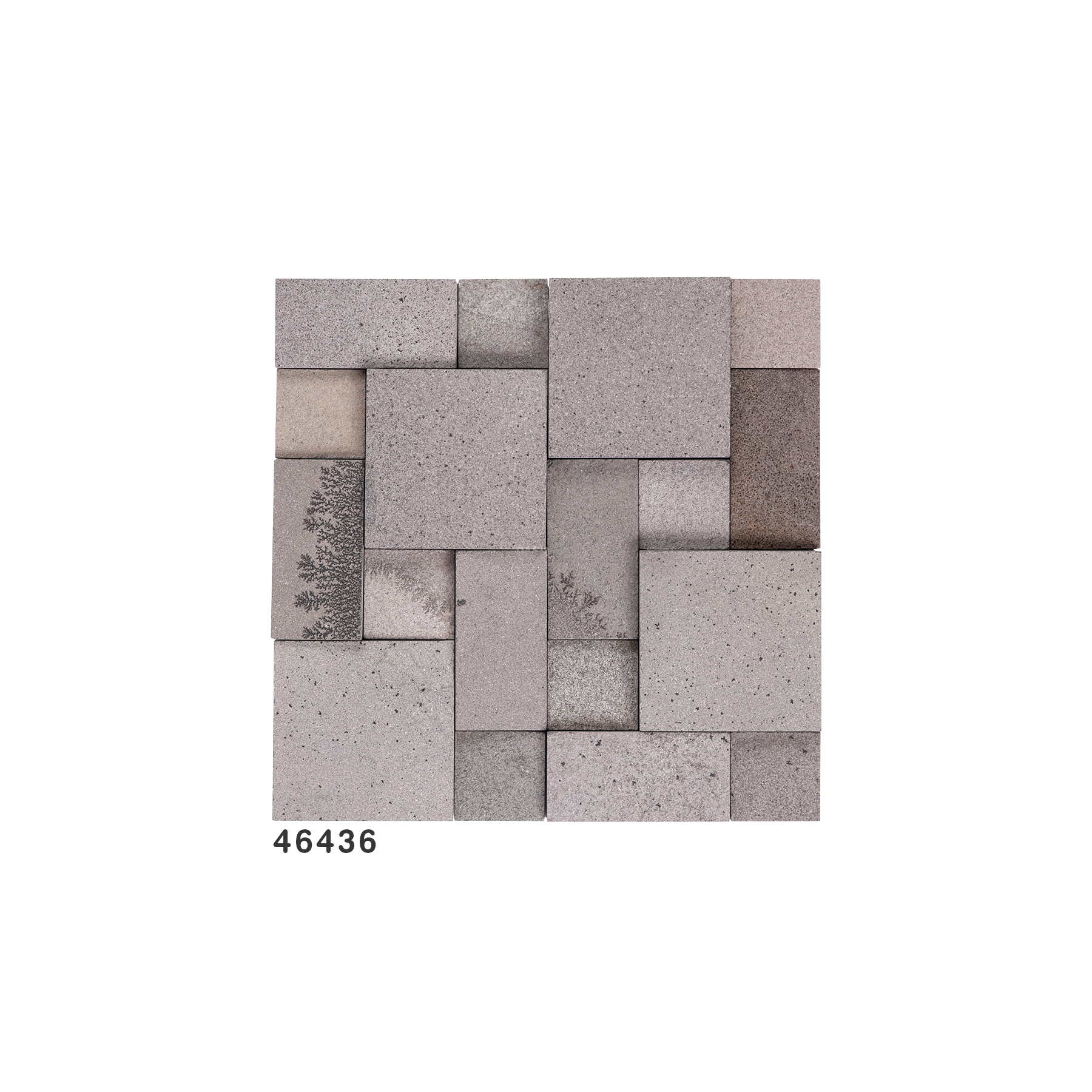 Revestimiento Piedra Puzzle Vulcano Colado 30,5X30,5 X 1 CM