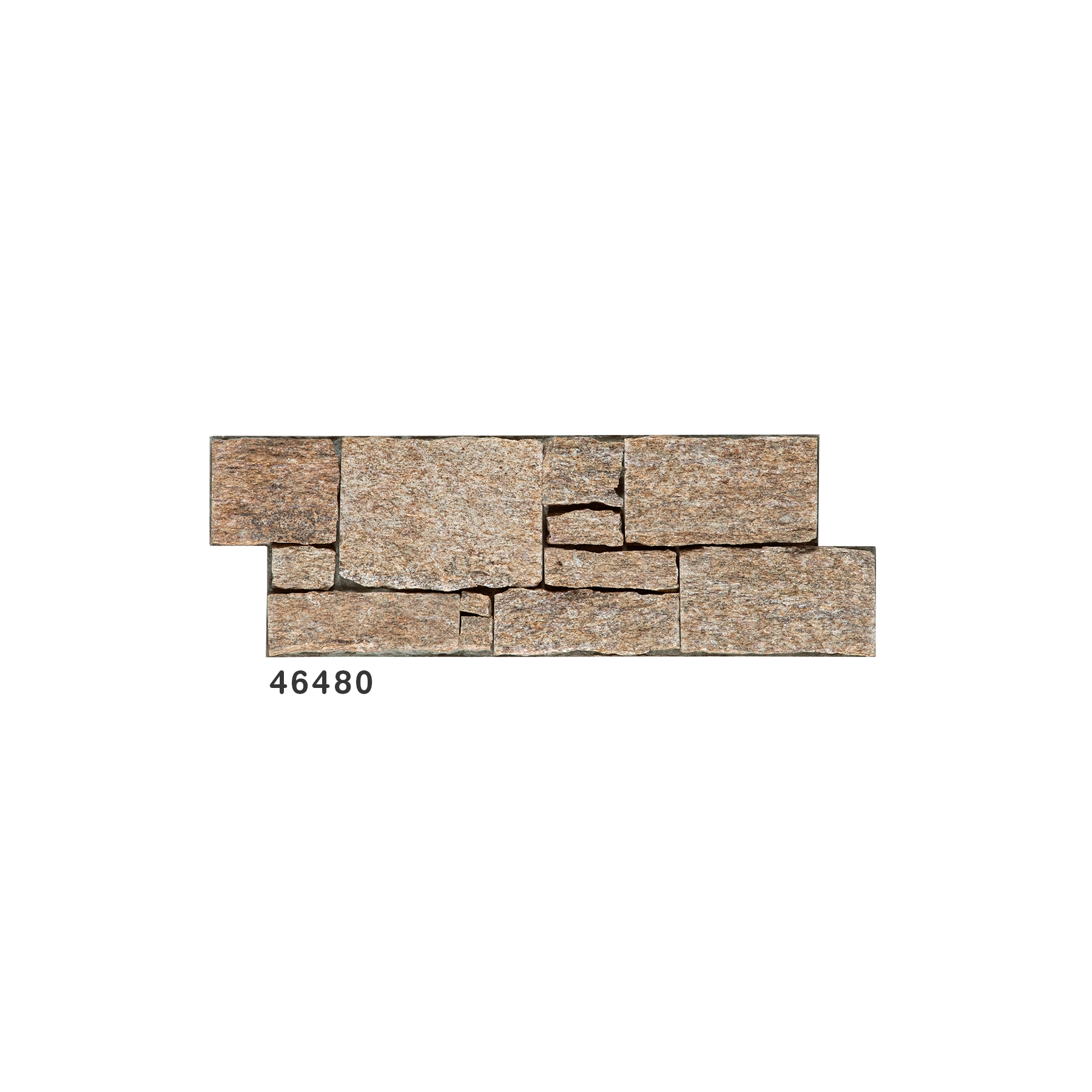 Revestimiento Piedra Quartzito Rustico 60X20X3 A 4 CM