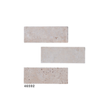 Revestimiento Travertino Brick Anticato 20,3X7,5 X 1 CM