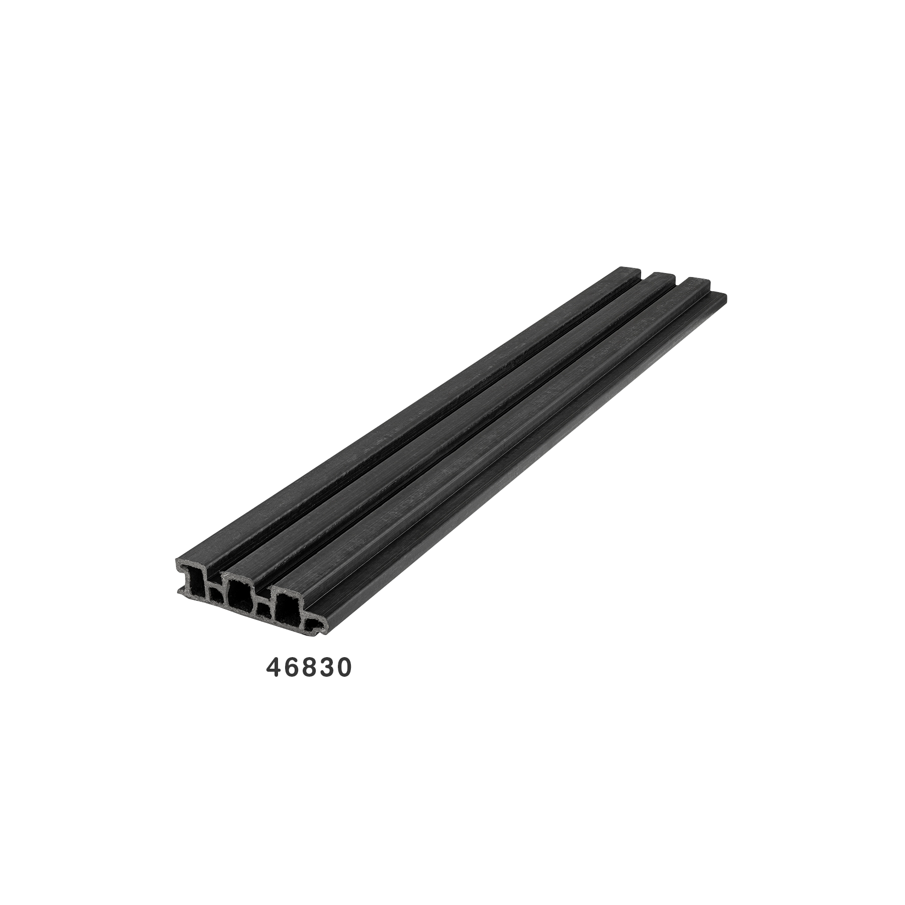 Revestimiento Madera Ripado Black