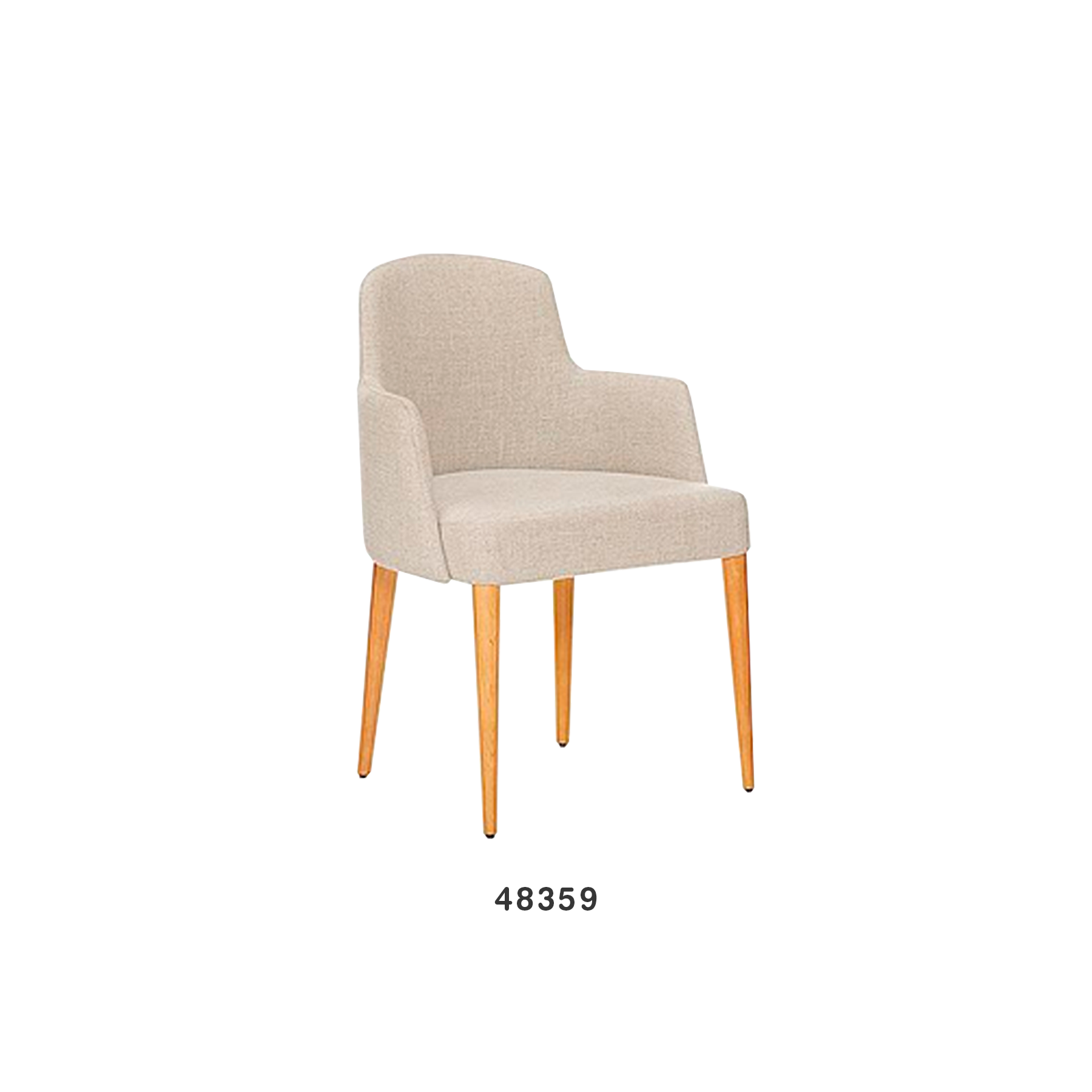 Silla de Tejido Luizi 02 Castaño