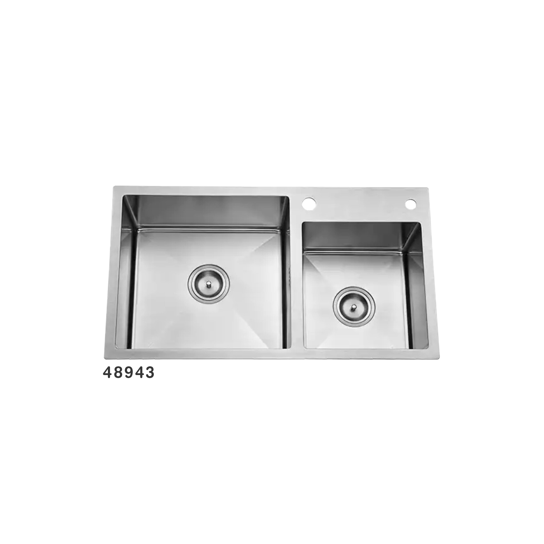 Bacha MIchels de Embutir Inoxidable 75x40x20cm Sidney Silver Rectangular