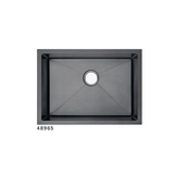 Bachas Michels de Embutir Inoxidable 52x42x20cm Verenna Black Cuadrada