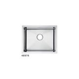 Bacha Michels de Embutir Inoxidable 52x42x20cm Verenna Silver Cuadrada