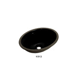 Cuba Embutir Ovalada 39X30 Celite Negro