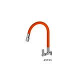 Canilla Para Cocina de Pared 1167 Aquaduo Anaranjado 1/4V C17