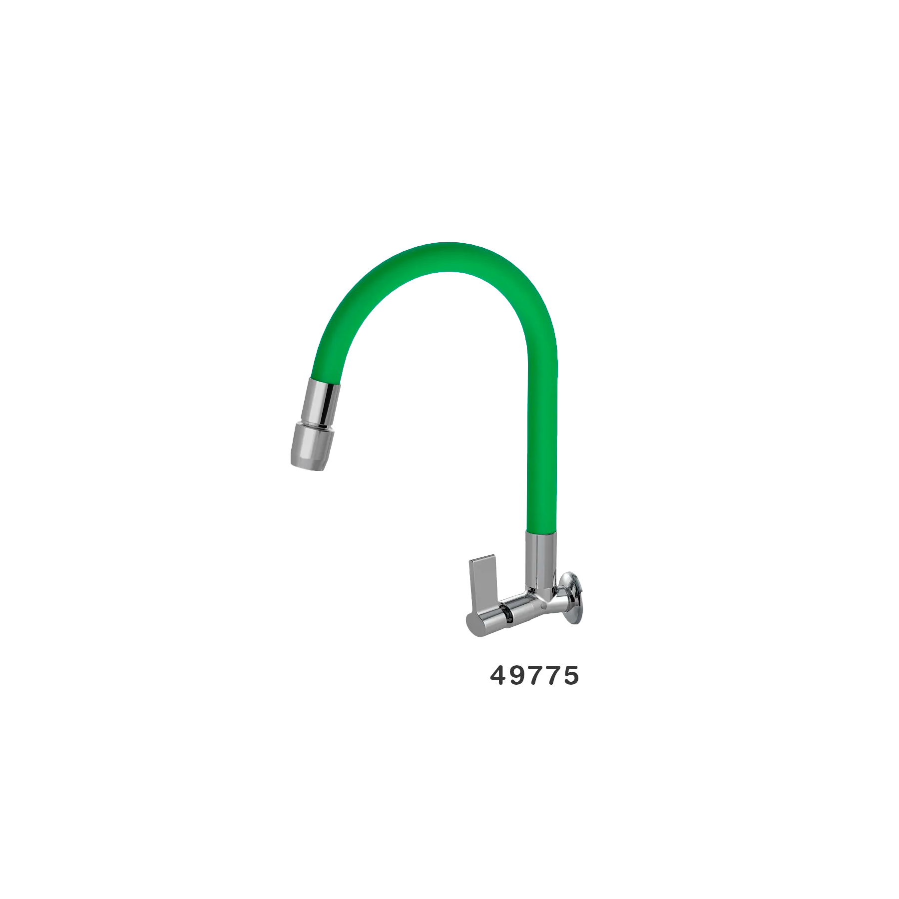 Canilla Para Cocina de Pared 1167 Aquaduo Verde 1/4V C17