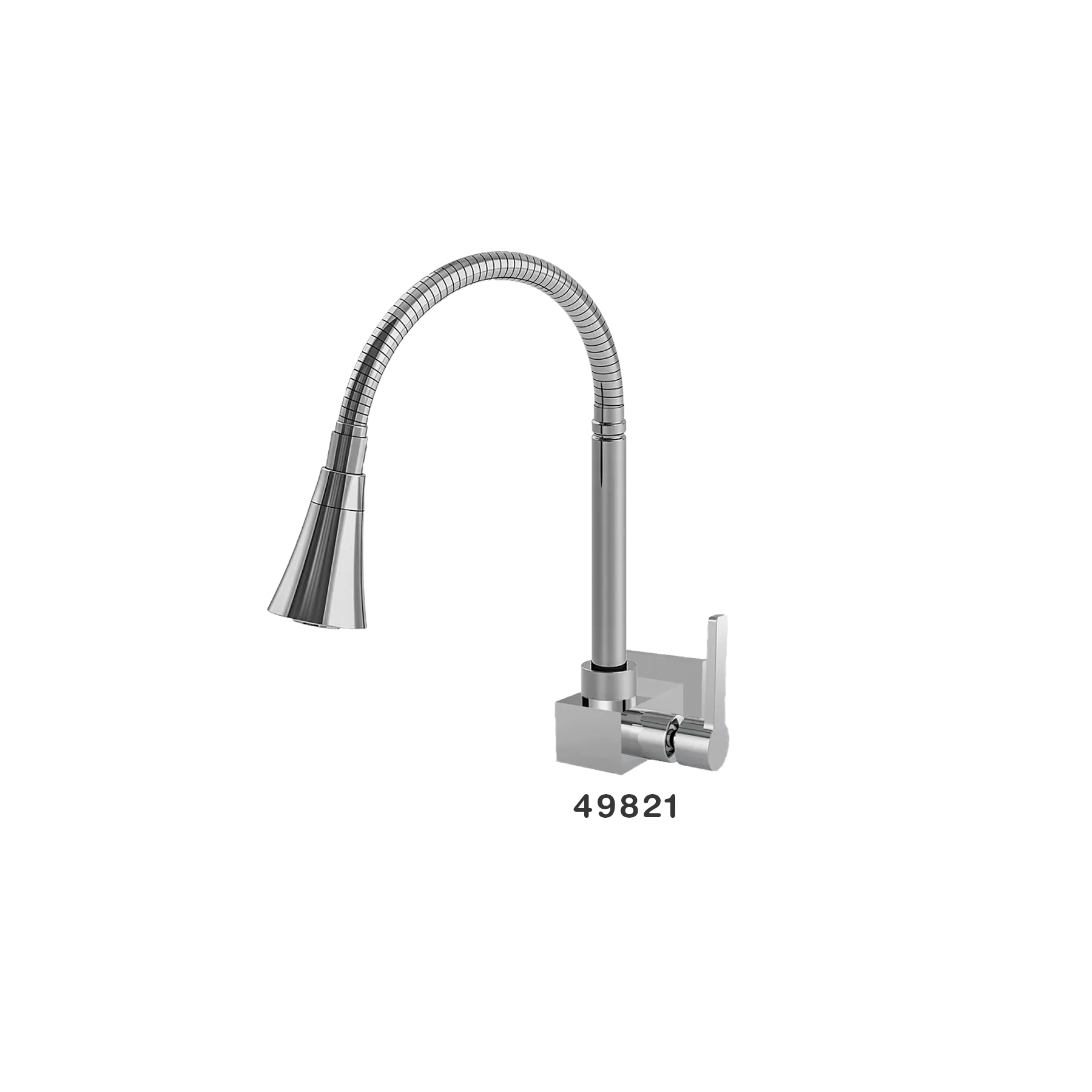 Canilla Para Cocina de Pared 1167 Quadra Gourmet Duo C80