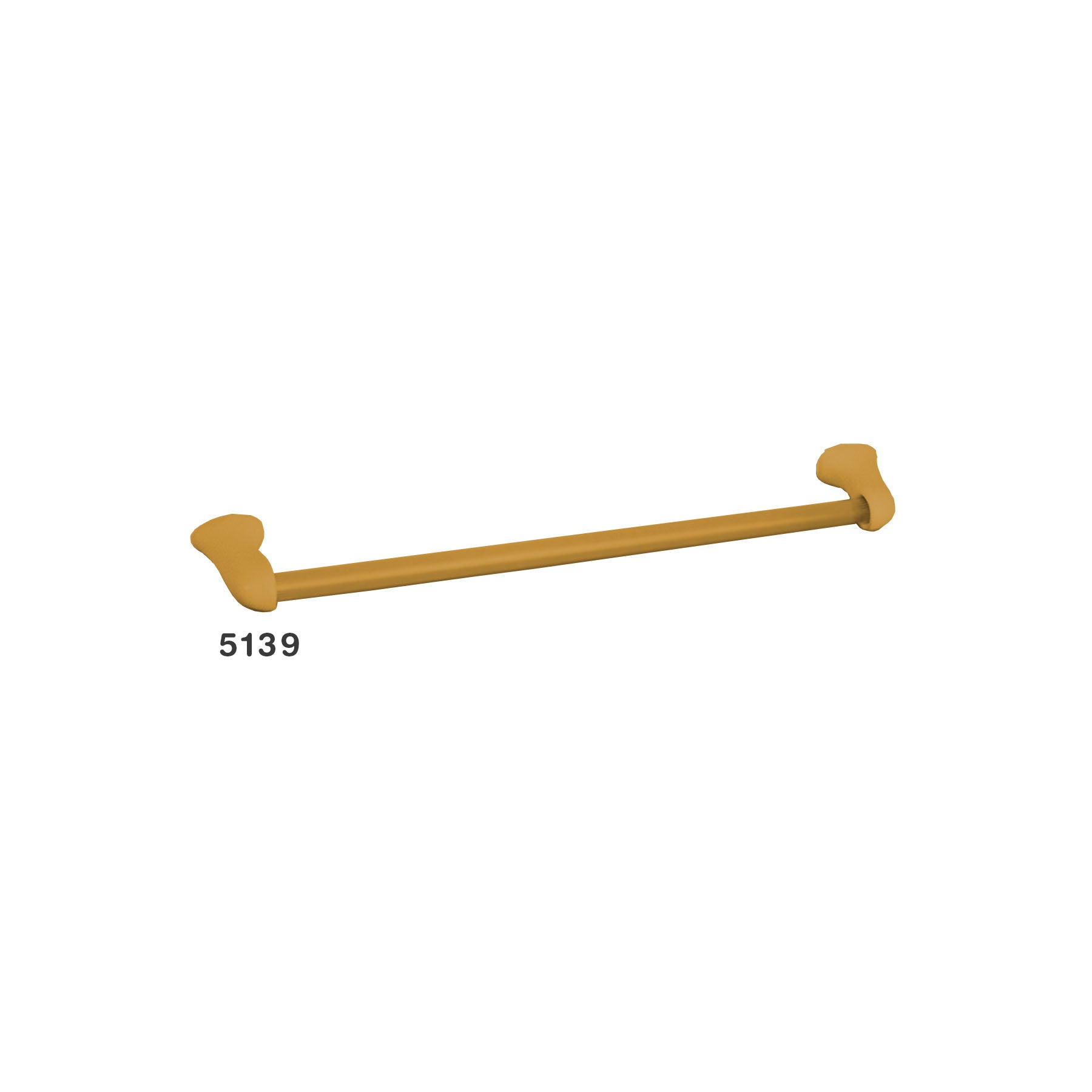 Conj Ocre Porta Toalla De Losa Con Baston