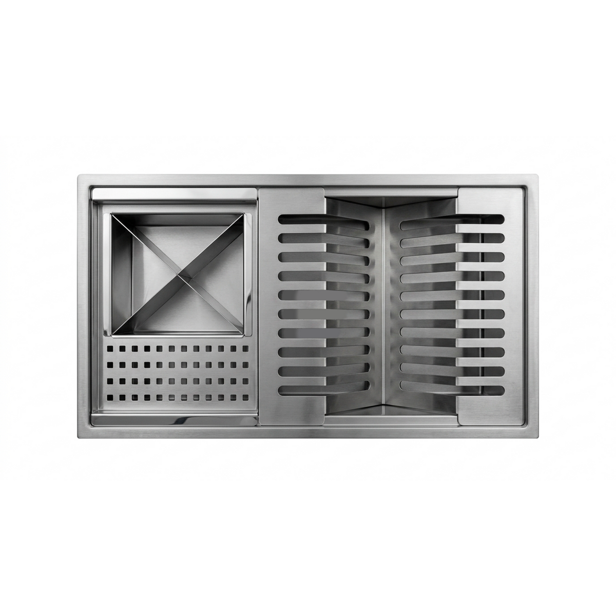 ACCESORIO INOX CALHA HUMEDA 46X25 BLACK