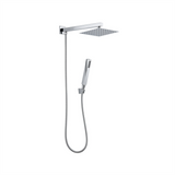DUCHA SQUARE CON DESVIADOR TRAUN CHROME