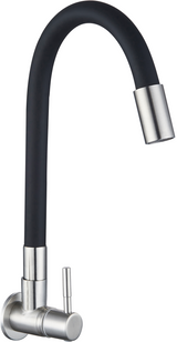 MEZCLADOR DE MESA P/COC FLEXIBLE LINZ 1/2 NEGRO