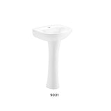 Lavamano Con Pedestal Saveiro Blanco