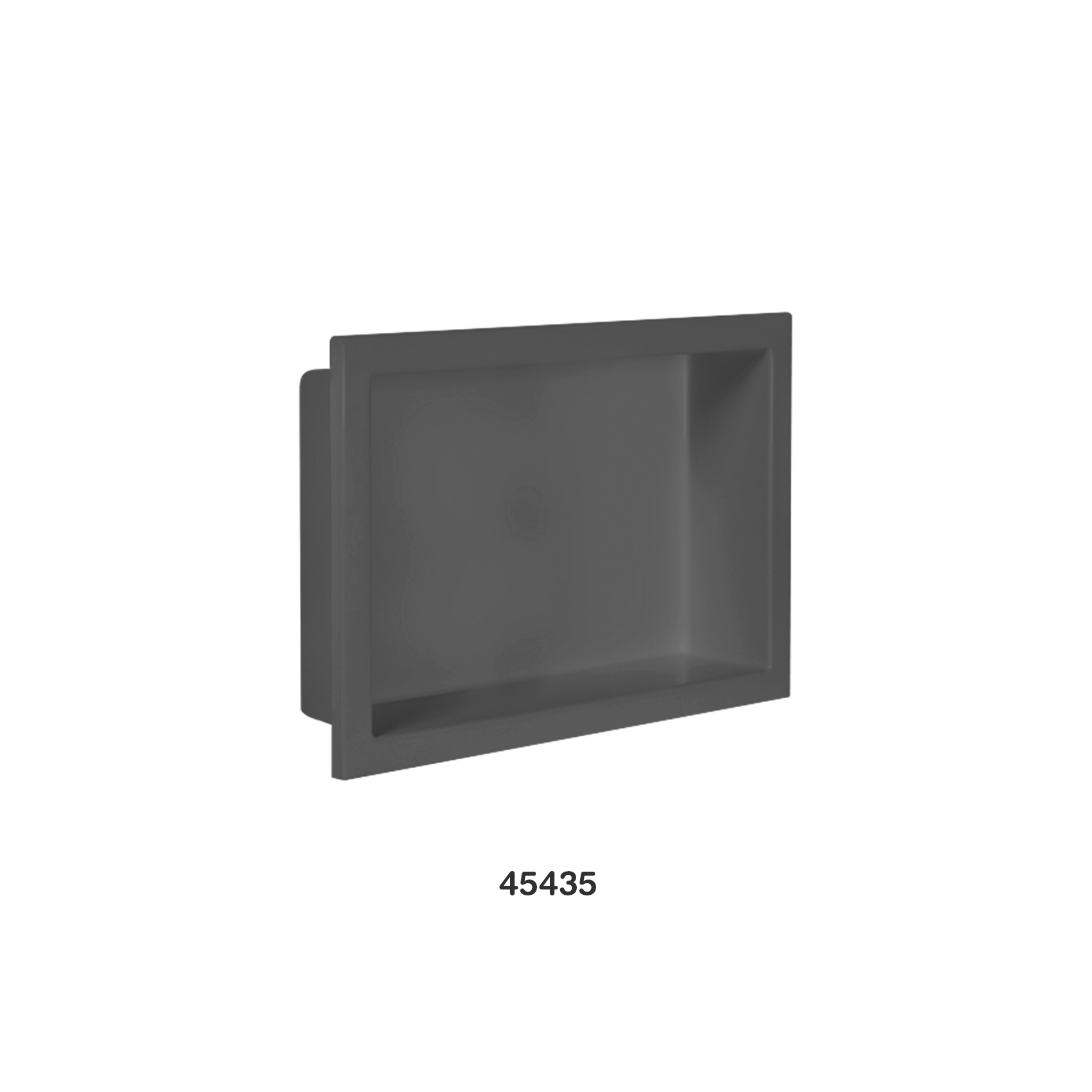 Accesorio Nicho Para Pared 40X30 Gris