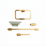 KIT ACCESORIOS 5 PCS MICHELS ALIDA GOLD BRILLOSO