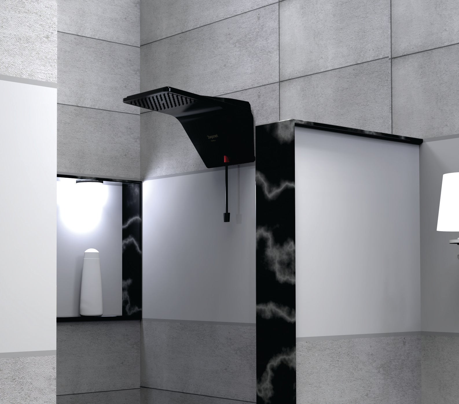 Ducha Electronica Ducali 7500W 220V Negro