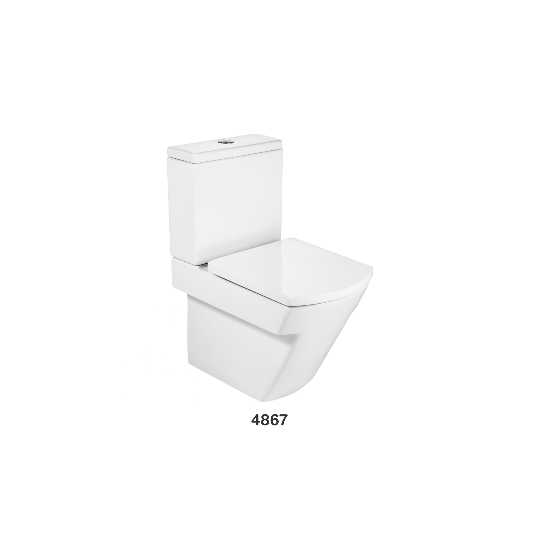 Inodoro Con Tanque Hall Blanco 3/6 Litros