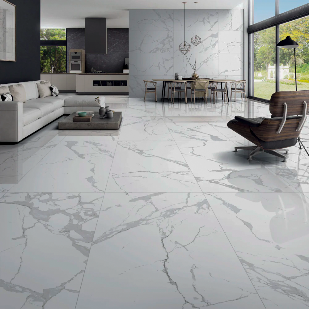 Porcelanato Pulido "A" 62.5X125 Statuario Classico